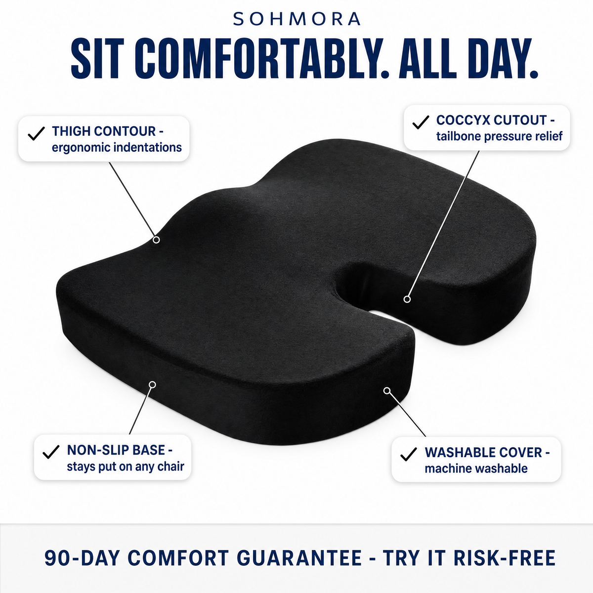 Sohmora Comfort Seat Pad