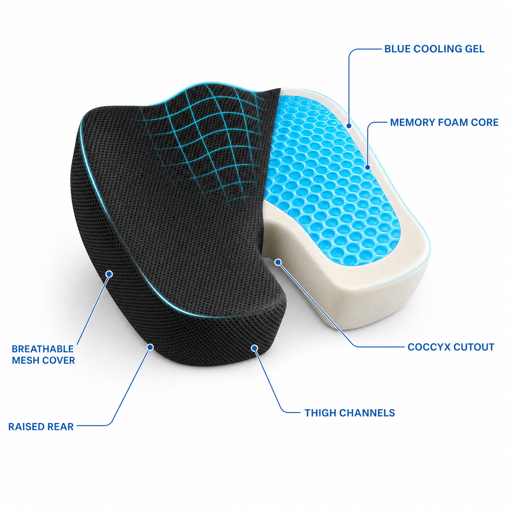 Sohmora Coccyx Cushion